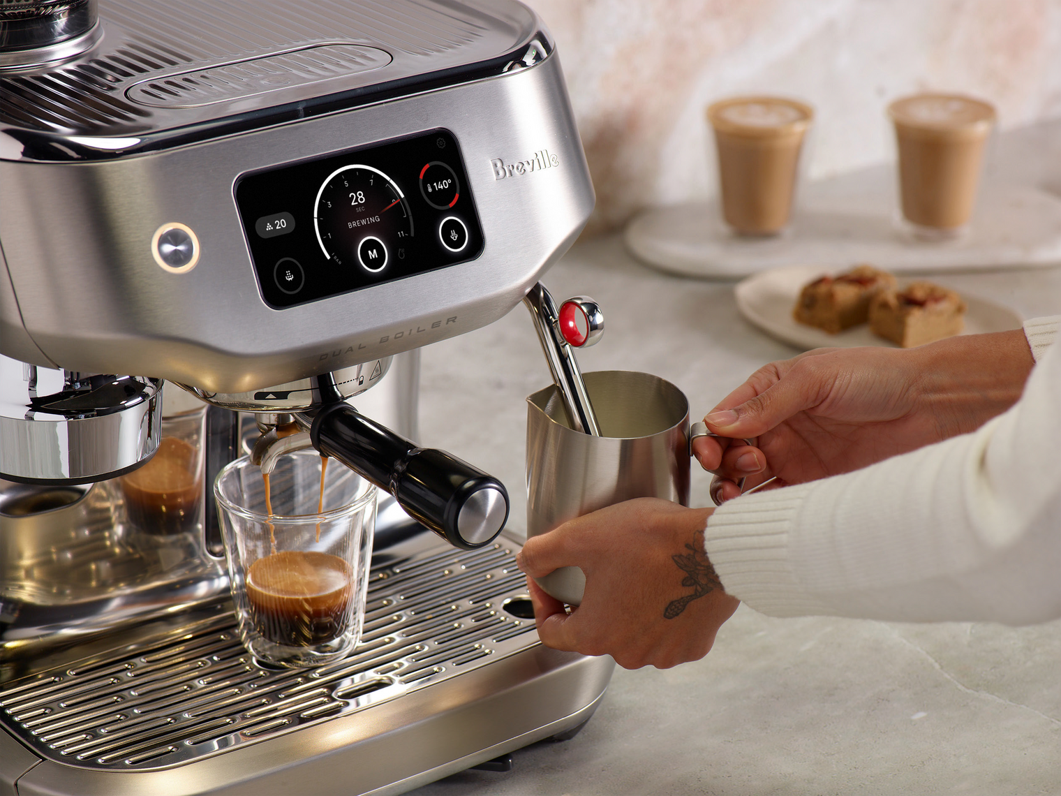 the Breville Oracle Dual Boiler™