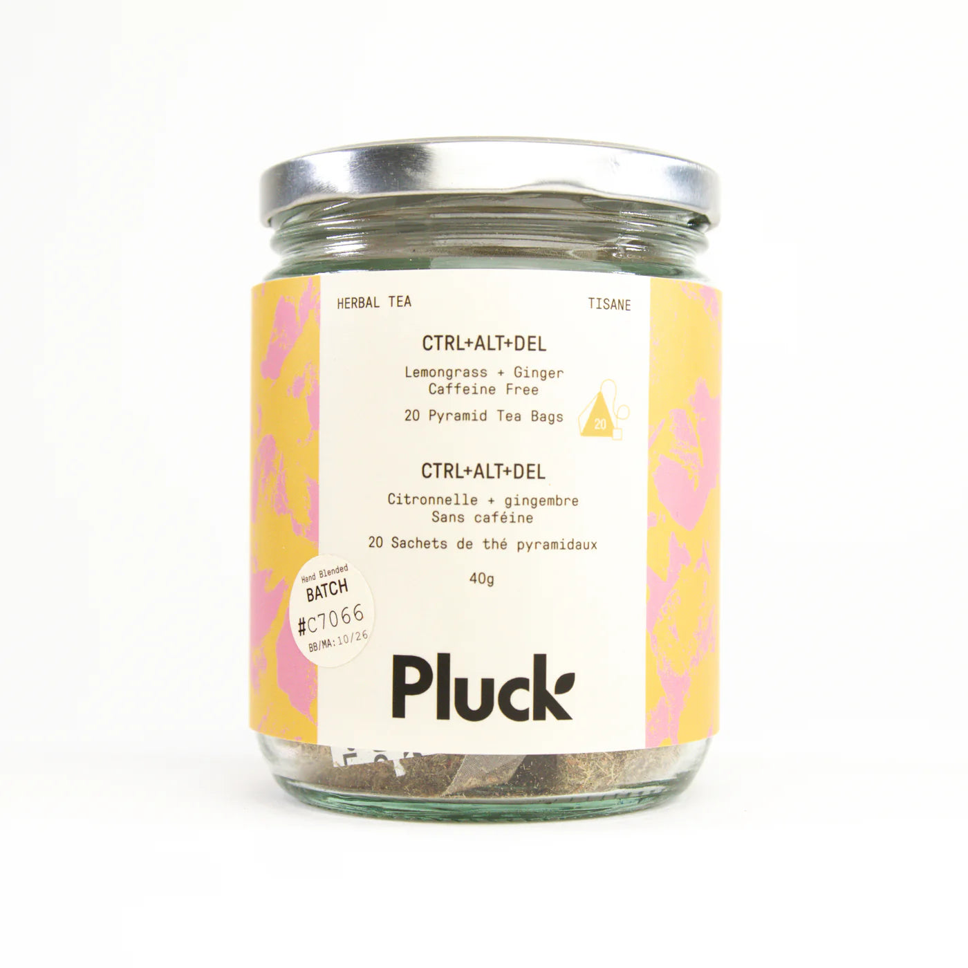 PLUCK - CTRL+ALT+DEL - Glass Jar