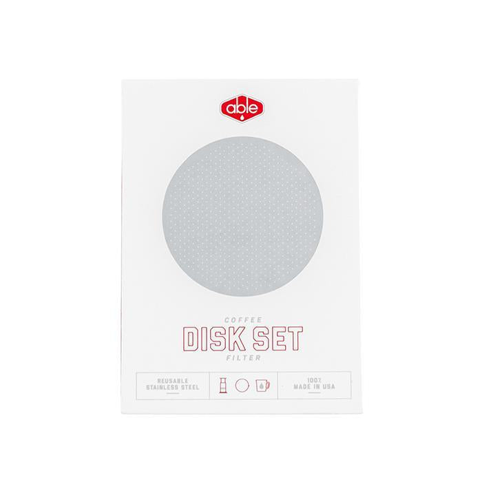 Able Coffee Filter Disk Set