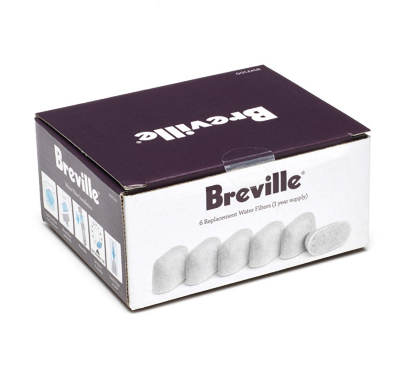 Breville Charcoal Replacement Water Filters - 6pk
