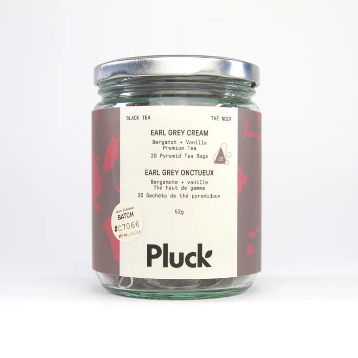 PLUCK - Earl Grey Cream - Glass Jar