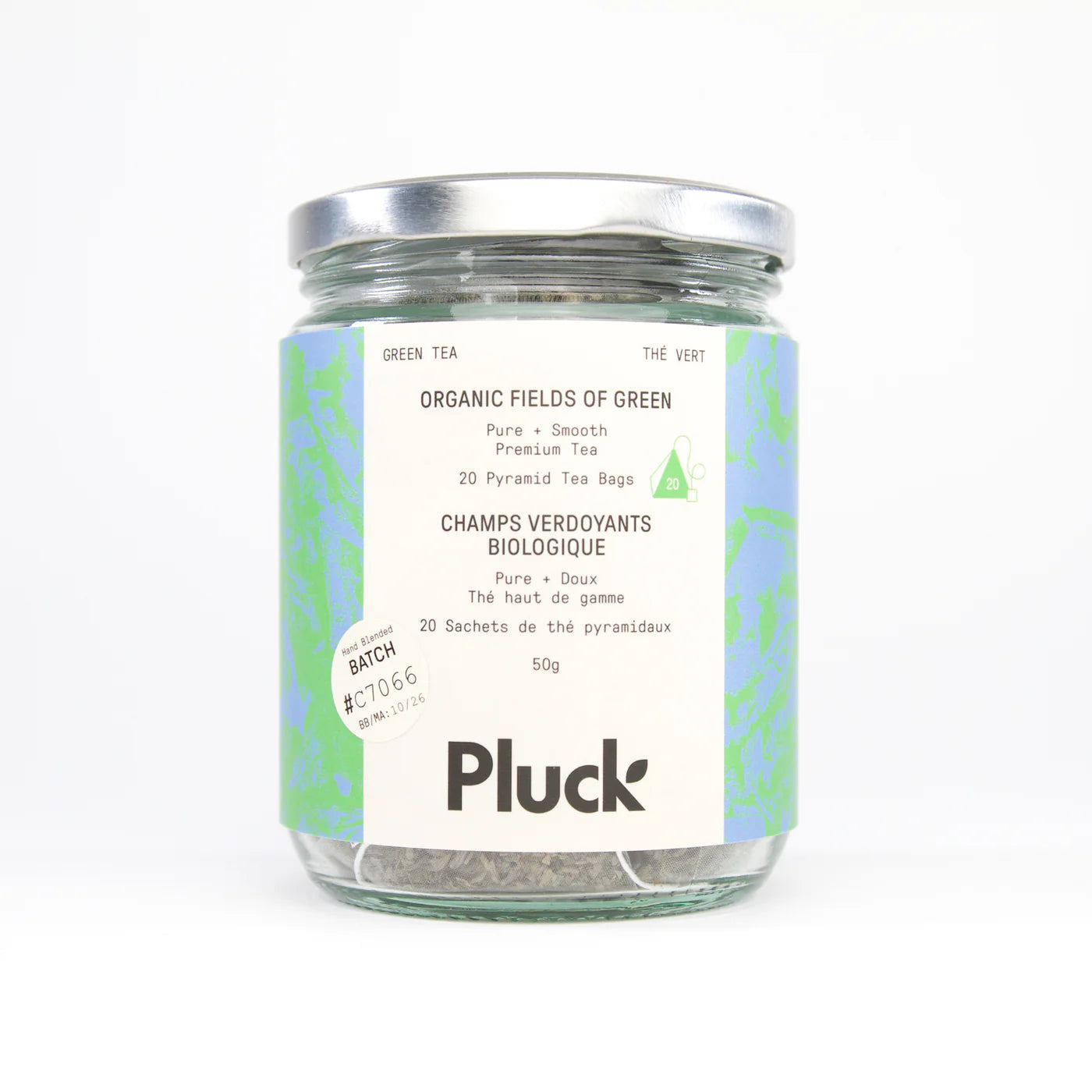 PLUCK - Fields of Green - Glass Jar