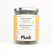 PLUCK - Organic Peppermint - Glass Jar